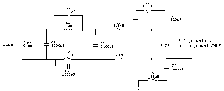 W8JI ADSL filter