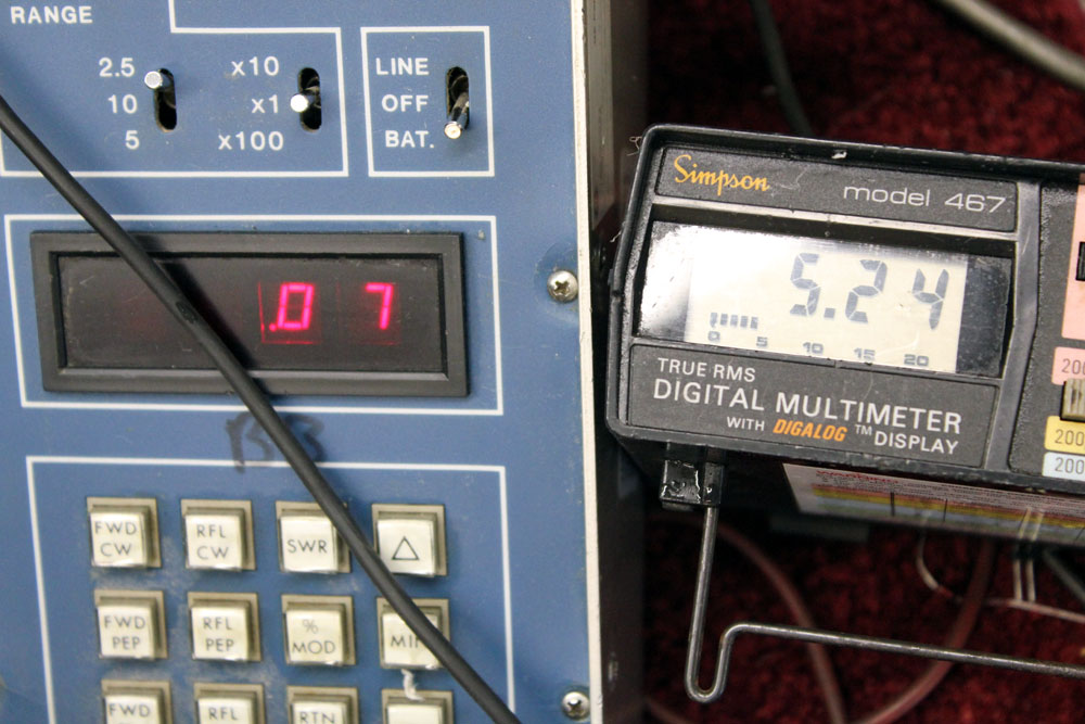 filament voltage no load tube life