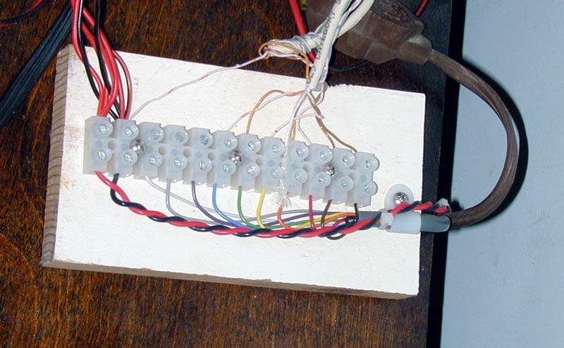 portable wiring block