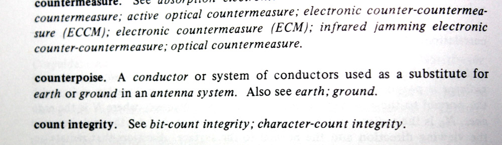 definition of counterpoise dictionary