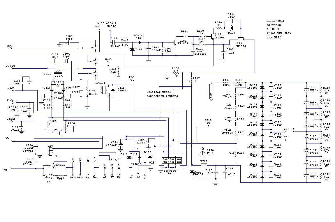 AL80B power supply