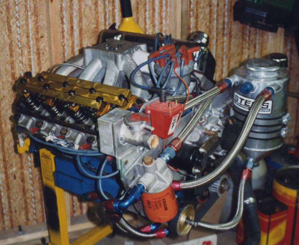 SVO Ford C3 heads Roush Intake 