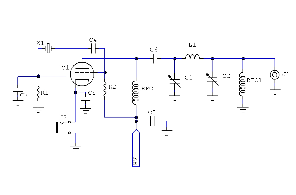 Pierce Power Oscillator