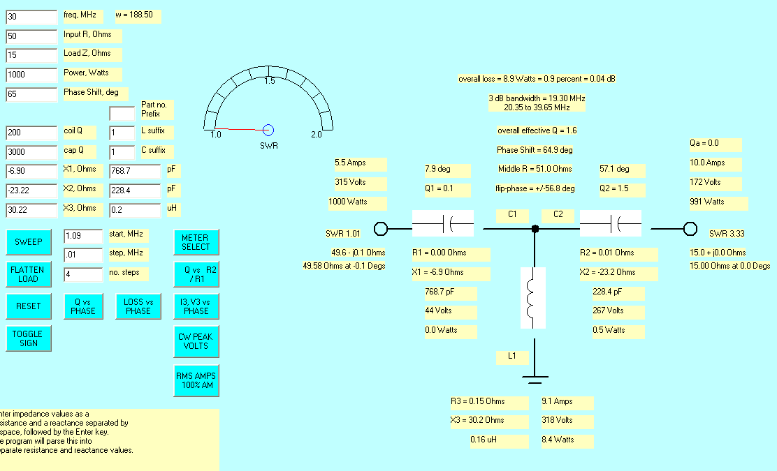 T network 30 MHz limit